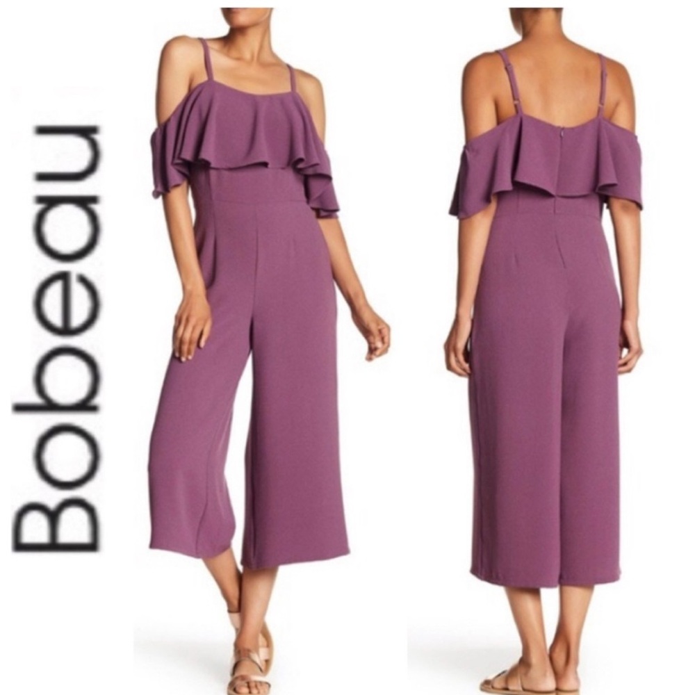 Bobeau Purple Jumpsuit/ Romper Size large